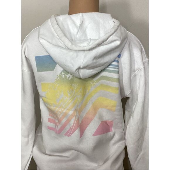 New. Billabong white hoodie sweatshirt. Medium. Retails. $49 - Picture 4 of 6